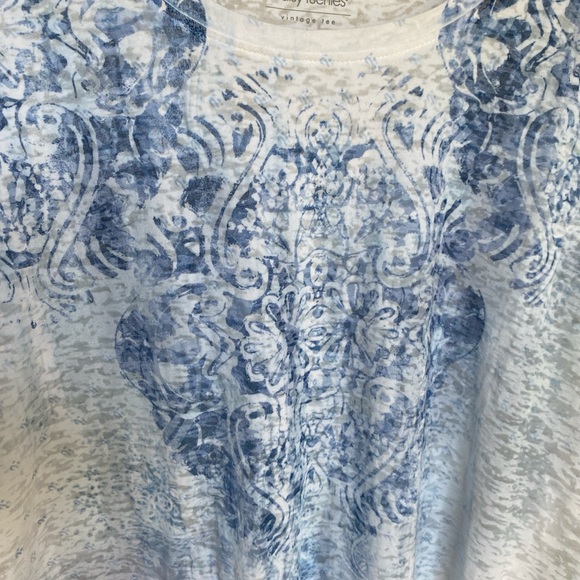 Daisy Fuentes blouse top size L - Picture 2 of 8